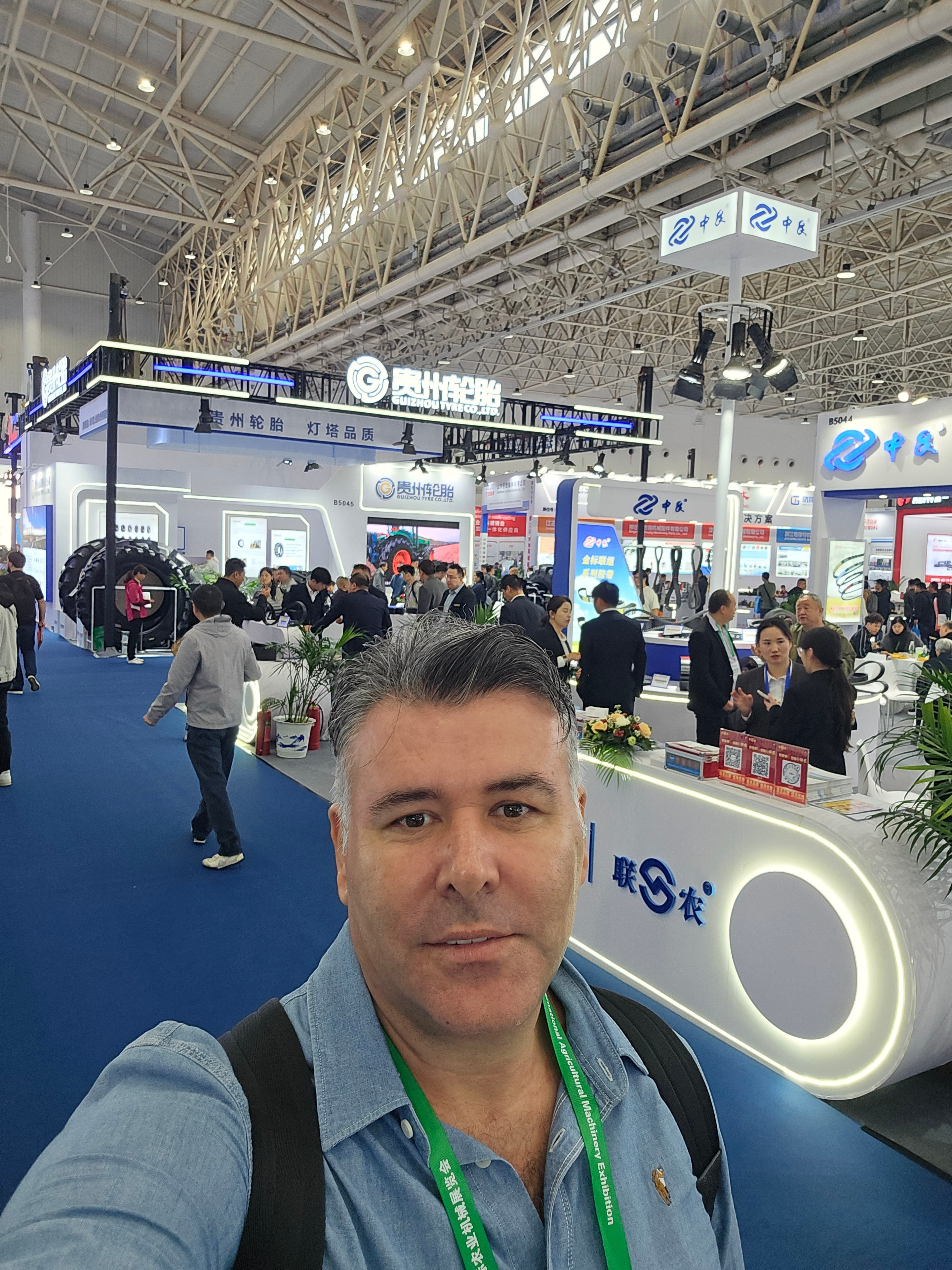 Our team at CIAME 2025, China International Agricultural Machinery Exhibition.